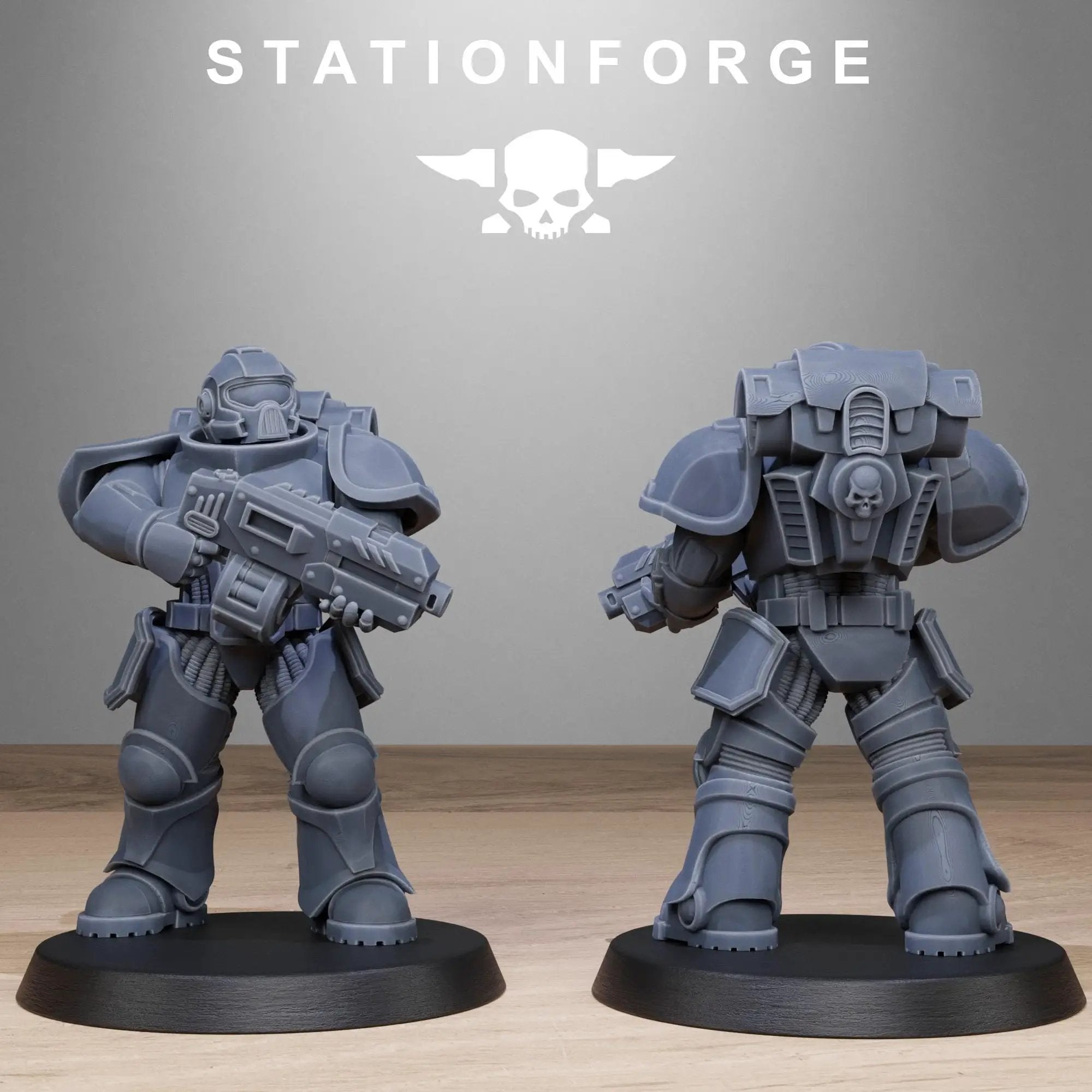 3D Printed Socratis Brutes x10 by StationForge Miniatures by Last Hope Miniatures