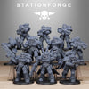 3D Printed Socratis Brutes x10 by StationForge Miniatures by Last Hope Miniatures