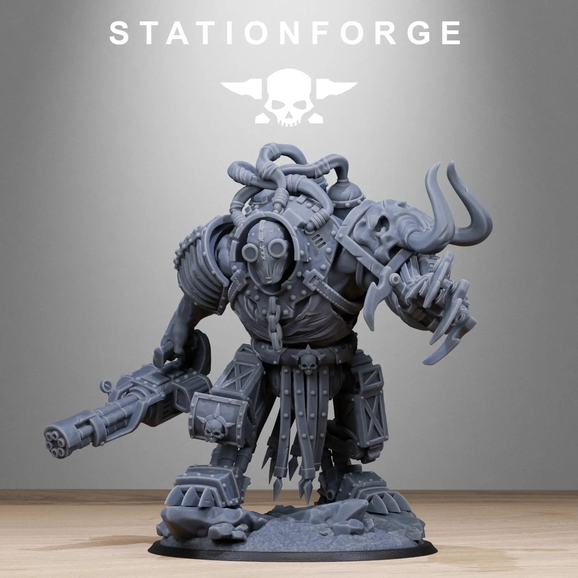 3D Printed Corrupted Guard Tomentius by StationForge Miniatures by Last Hope Miniatures