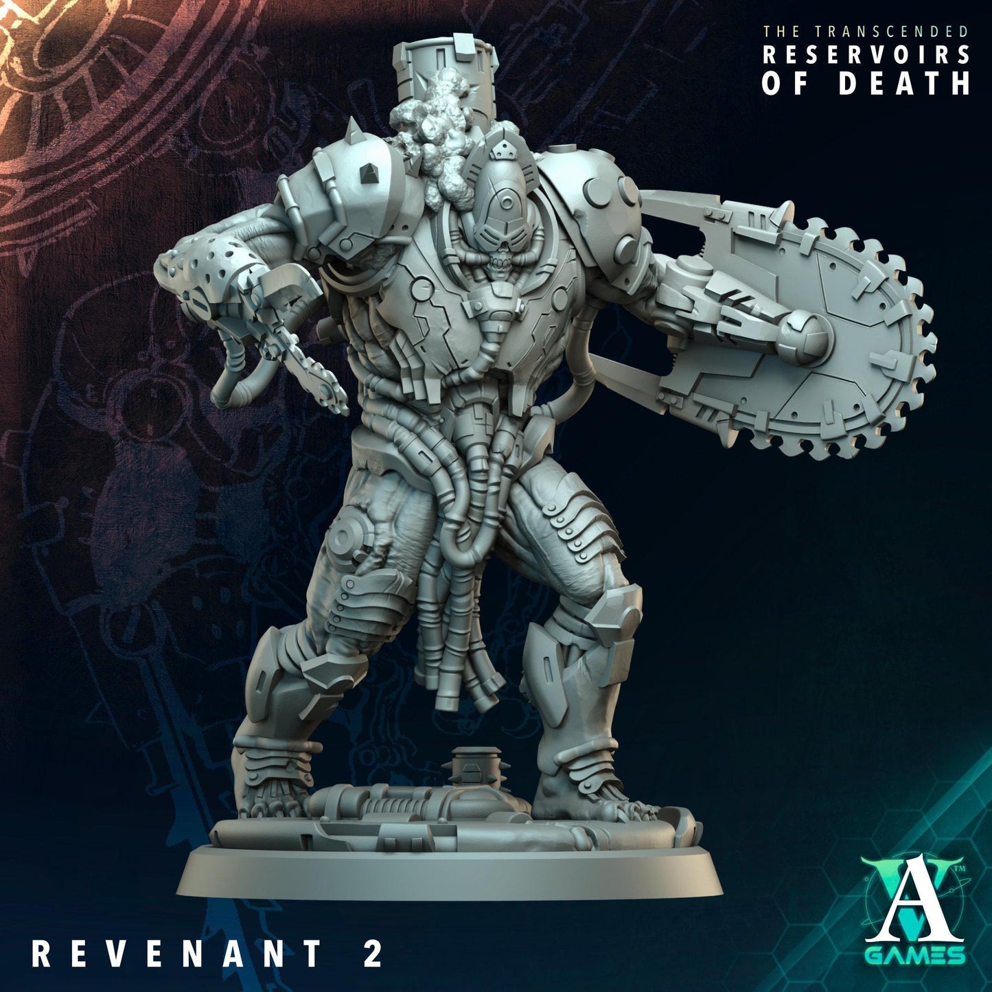 3D Printed Revenants by Archvillain Games