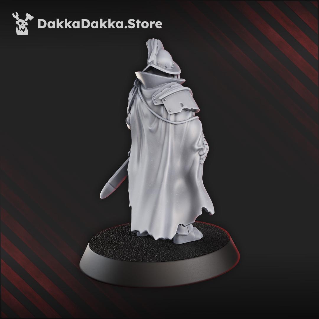 3D Printed Trench Comandante by DakkaDakka Mininatures