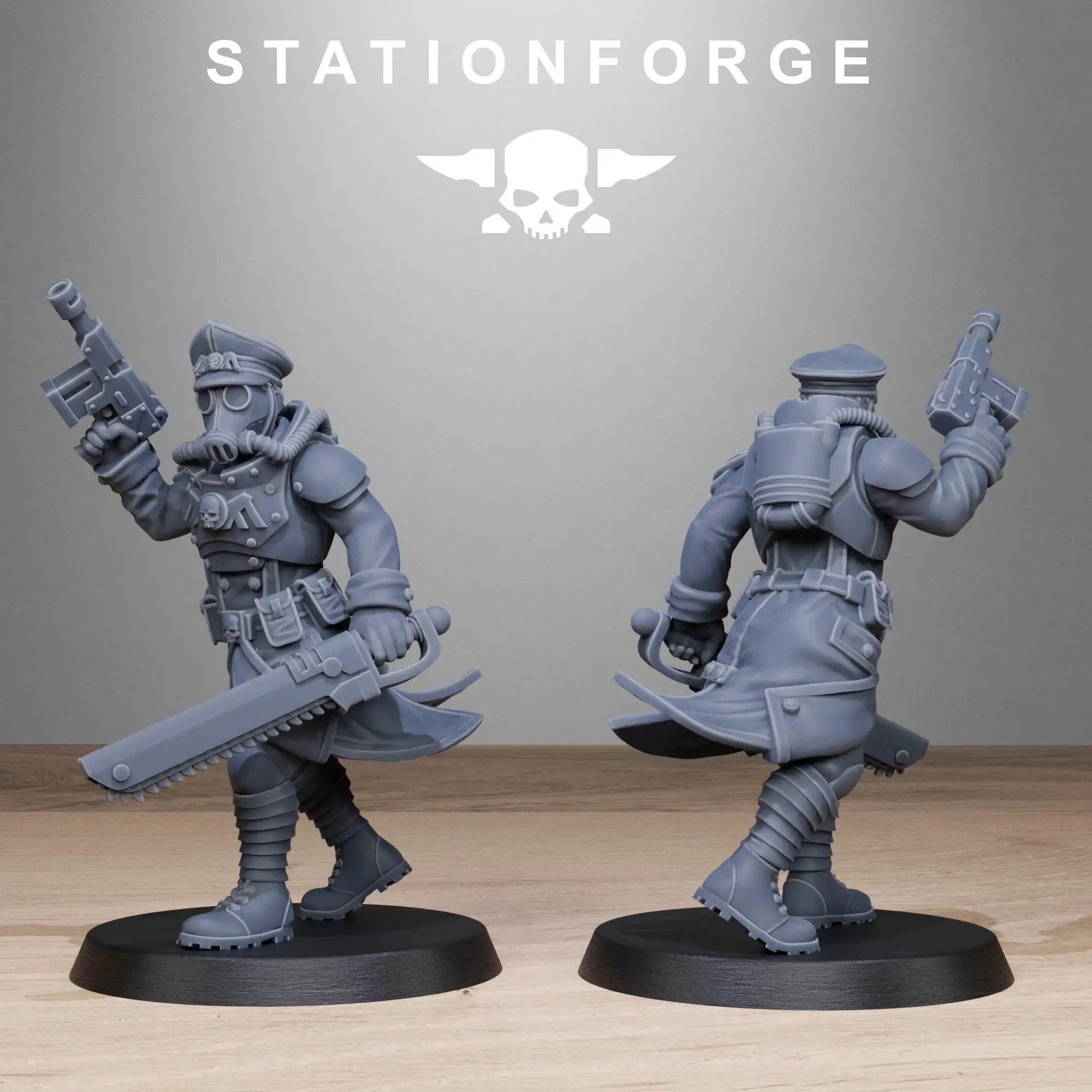 3D Printed GrimGuard Sisters by StationForge Miniatures by Last Hope Miniatures
