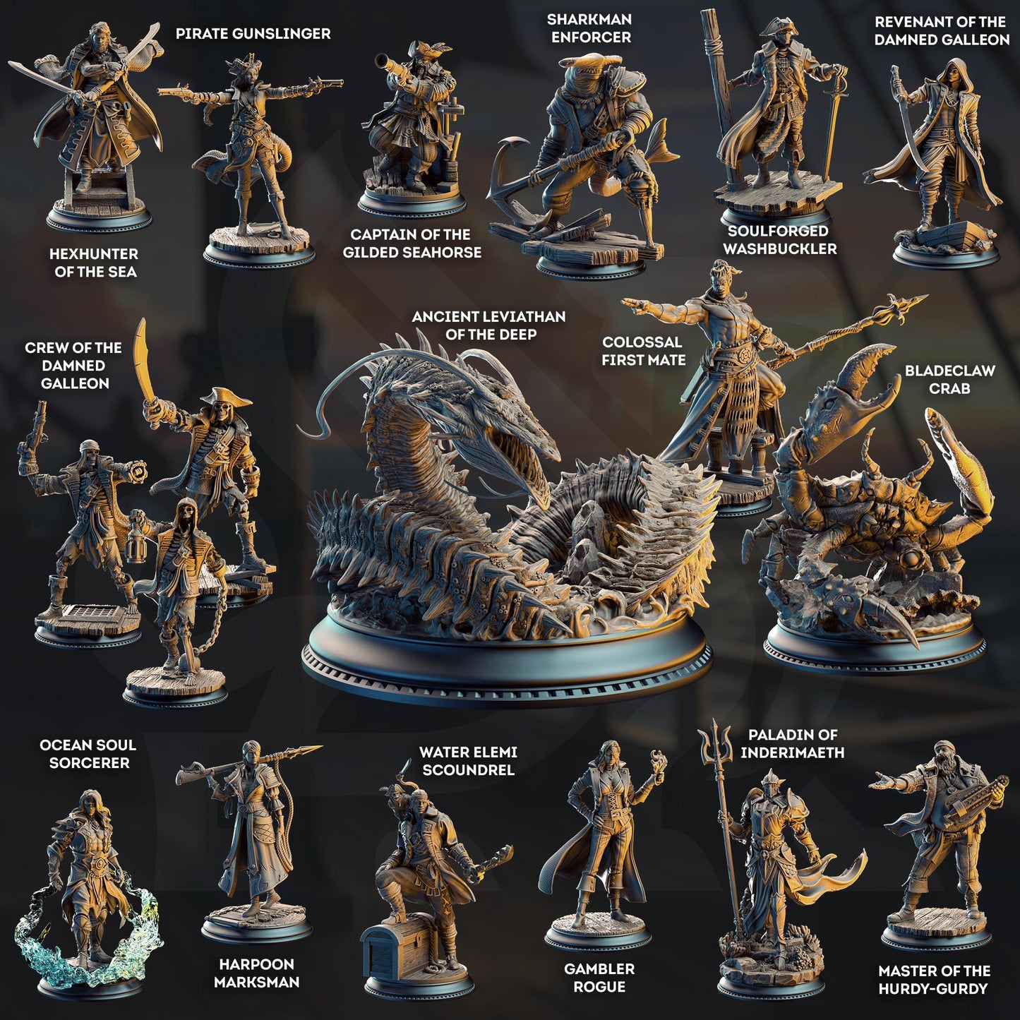 3D Printed Bossman Bill - Master of the Hurdy-Gurdy by DM Stash