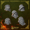 3d Printed Anvil Wardens Shoulders #2 x10 by Greytide Studio by Last Hope Miniatures