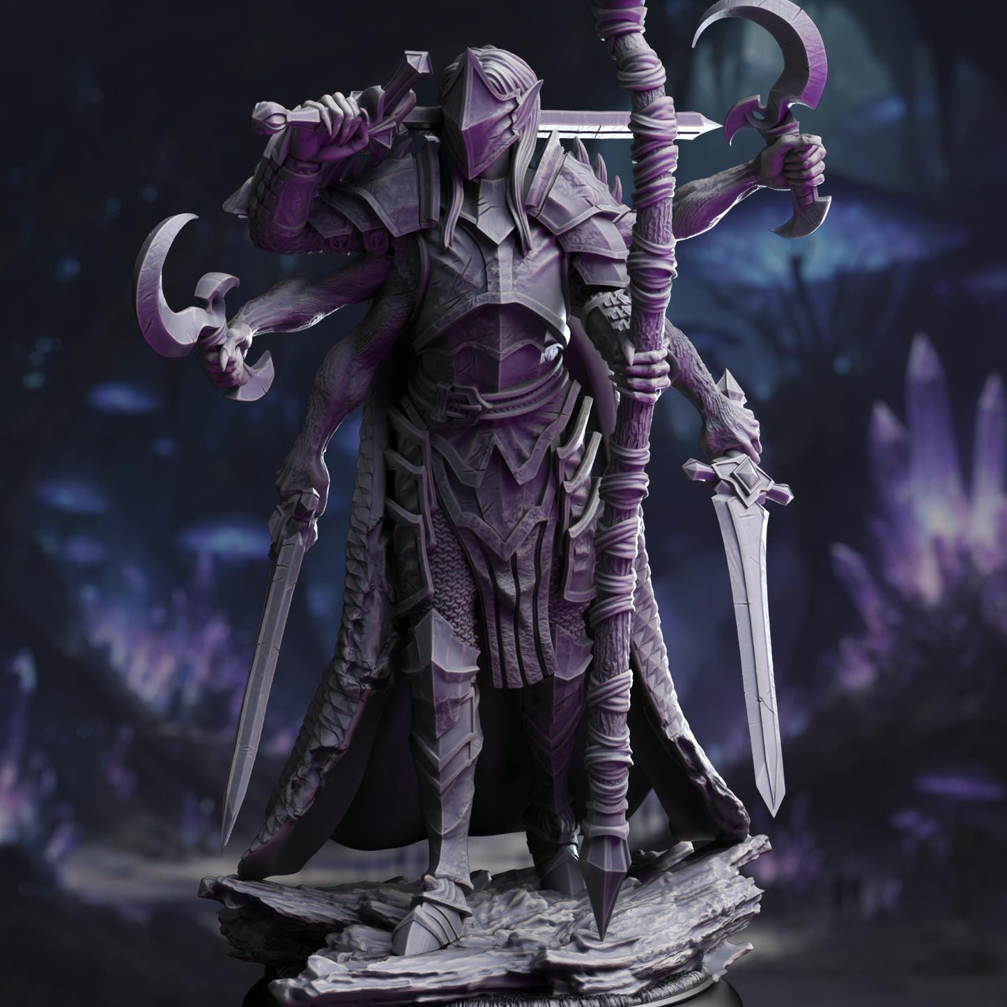 3D Printed Knight From Beyond by DM Stash