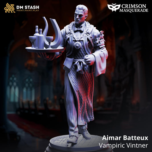 3D Printed Vampiric Vintner - Aimar Batteux by DM Stash
