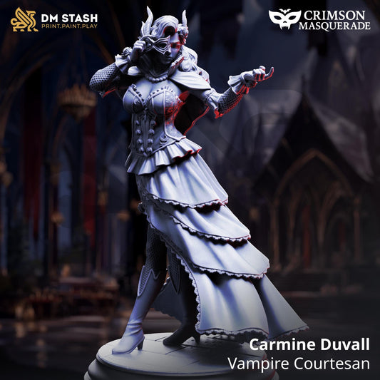 3D Printed Vampire Courtesan - Carmine Duvall by DM Stash