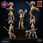 3D Printed Lust Chosen Regiment by Lost Kingdom Miniatures