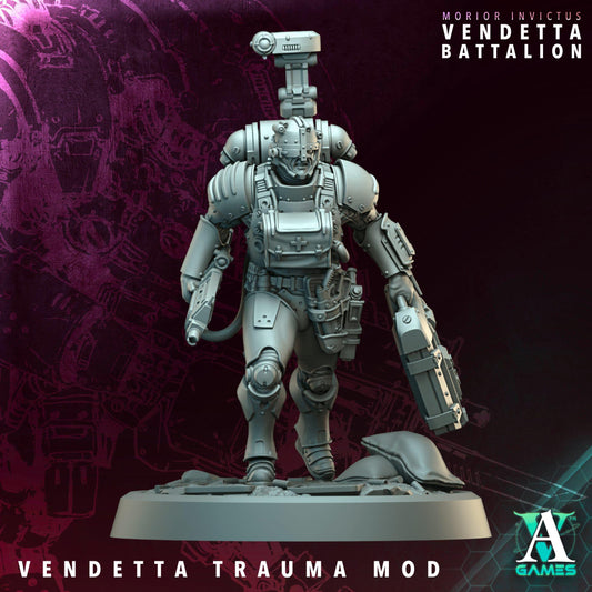 3D Printed Vendetta Trauma Mod by Archvillain Games