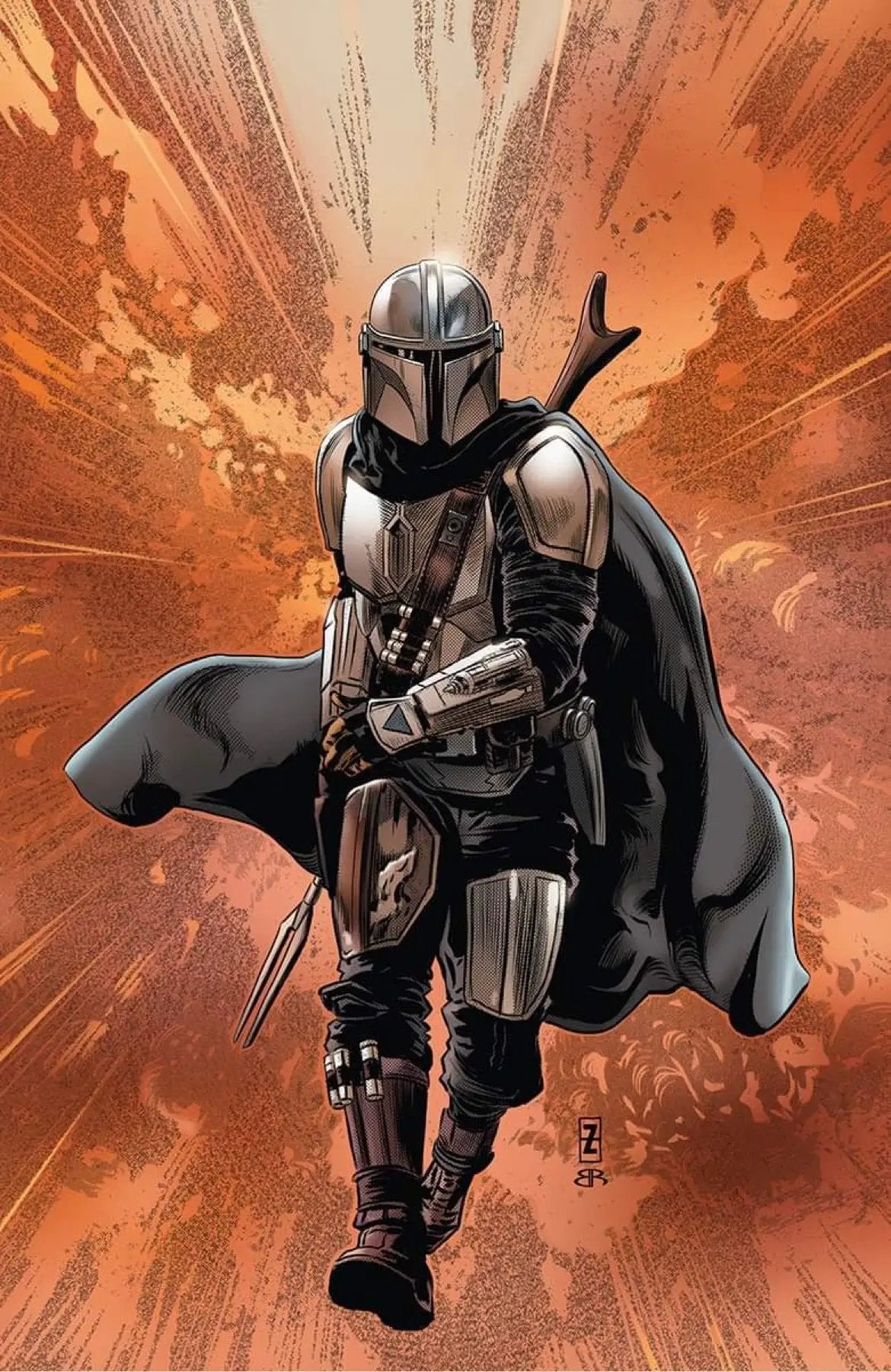 Star Wars: The Mandalorian #5 Unknown Comics Patch Zircher Exclusive Virgin Var (11/02/2022) by Unknown Comic Books