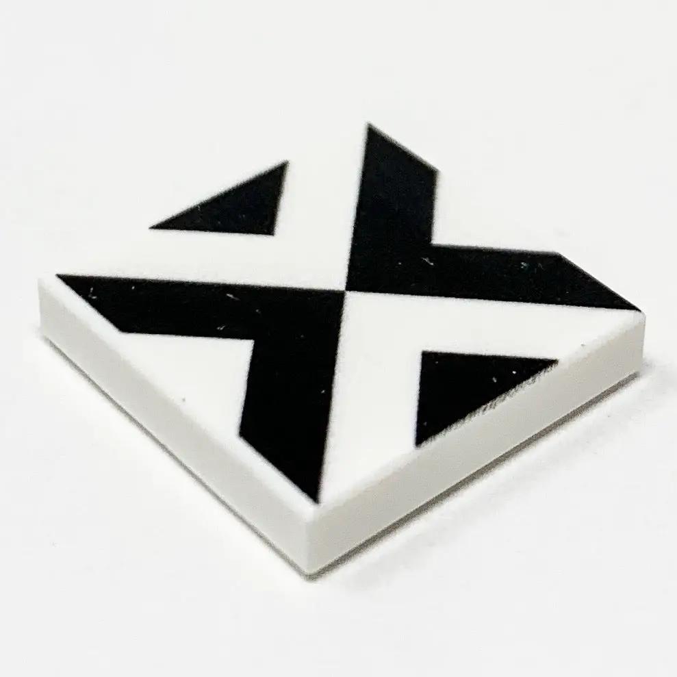 Black & White Kitchen / Diner Flooring - B3 Customs® Printed 2x2 Tile by B3 Customs