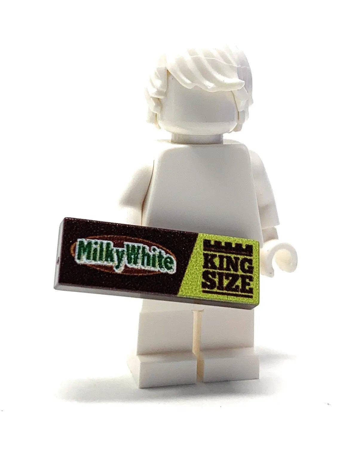 Milky White (King Size) - B3 Customs® Printed 1x3 Tile by B3 Customs