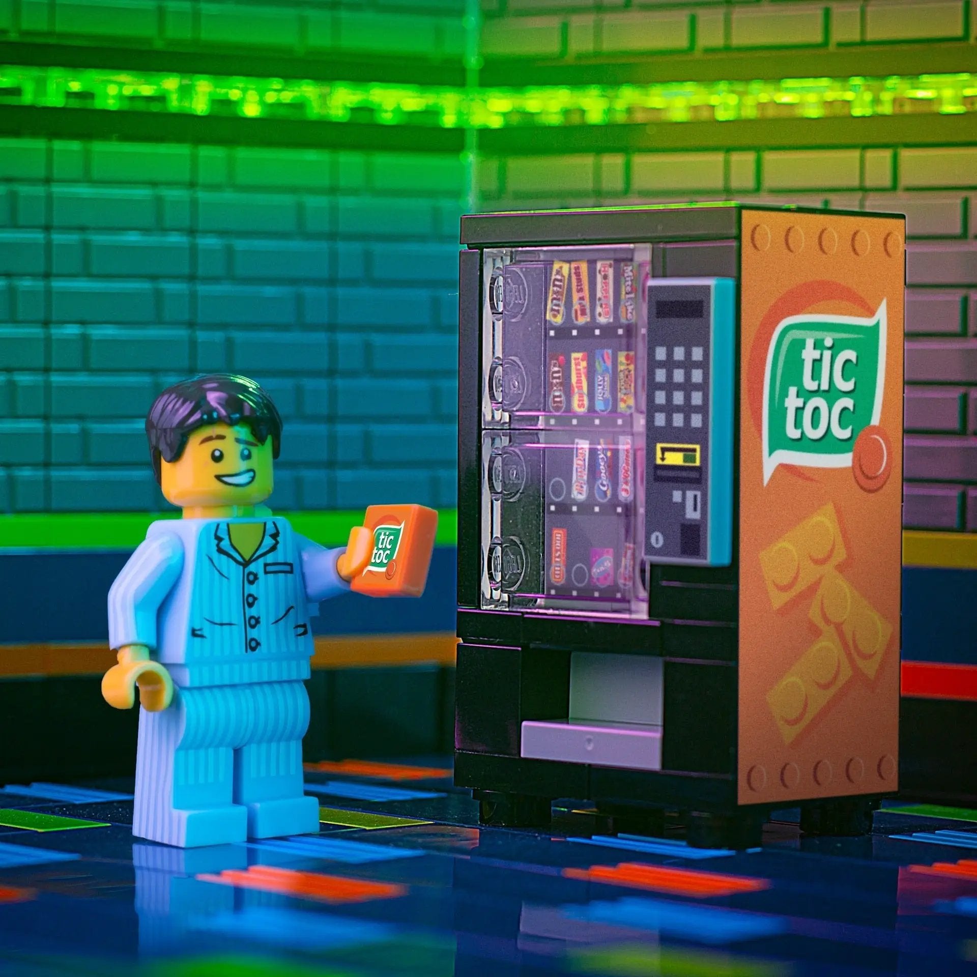 Tic Toc - B3 Customs Candy Vending Machine by B3 Customs