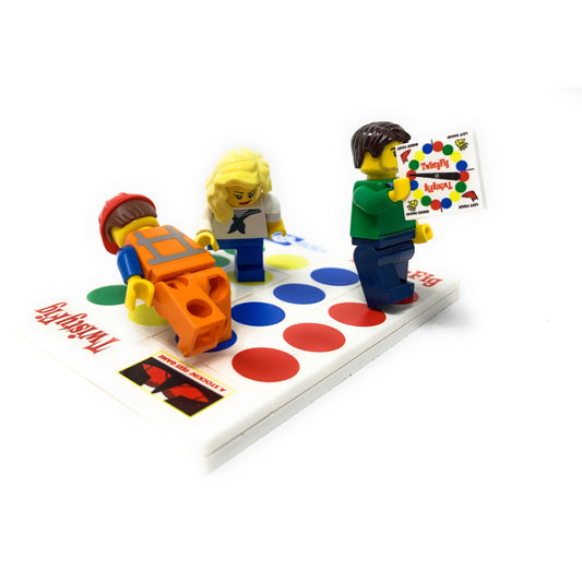 TwistyFig Minifig Board Game Building Set made using LEGO parts