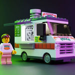 Cowabunga Pizza - B3 Customs® Food Truck w/ Minifigure by B3 Customs