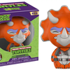 Funko Dorbz TMNT Triceraton figure from Specialty Series, detailed green alien toy with orange eyes and armored design.