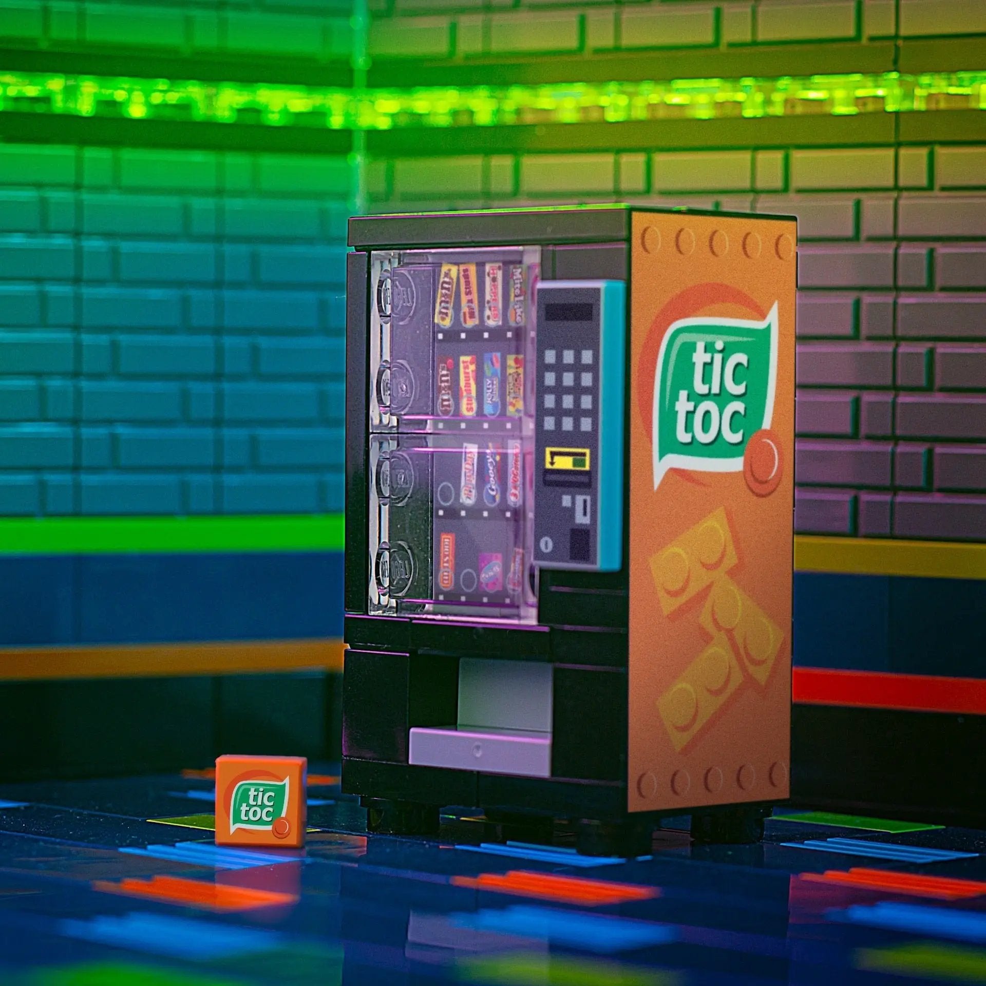 Tic Toc - B3 Customs Candy Vending Machine by B3 Customs