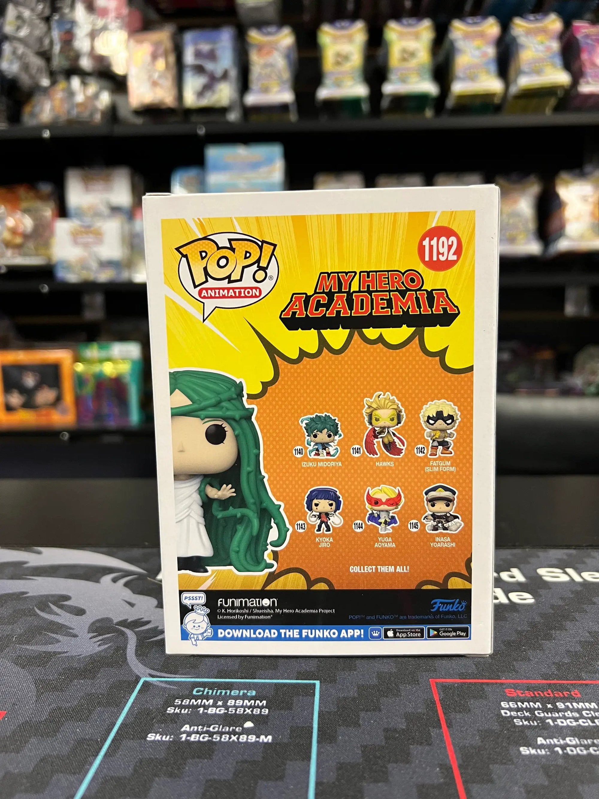 POP! Animation My Hero Academia Ibara Shiozaki figure #1192 with detailed character design and vibrant colors.