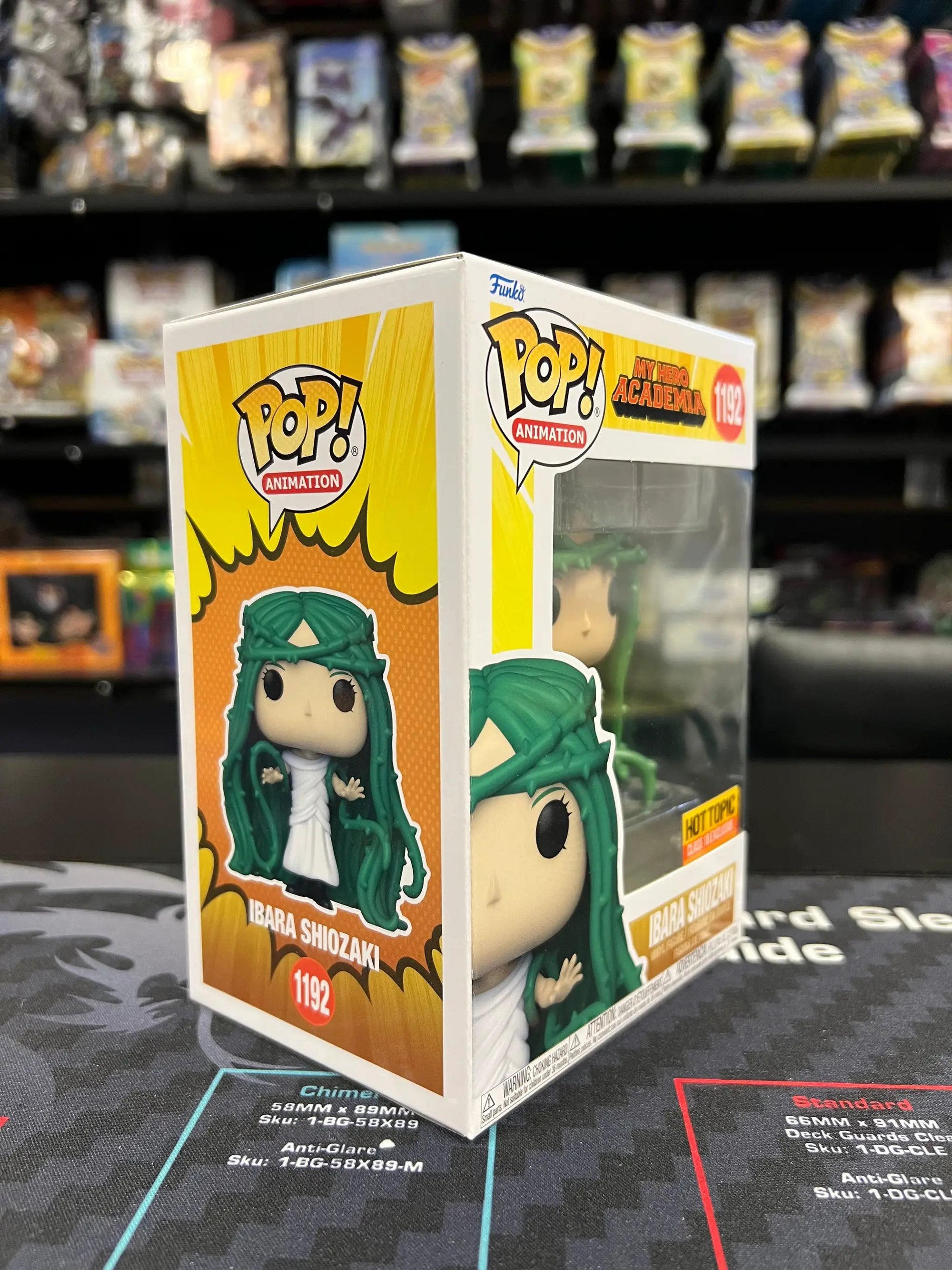 POP! Animation Ibara Shiozaki figure from My Hero Academia, detailed vinyl collectible with vibrant colors and dynamic pose.