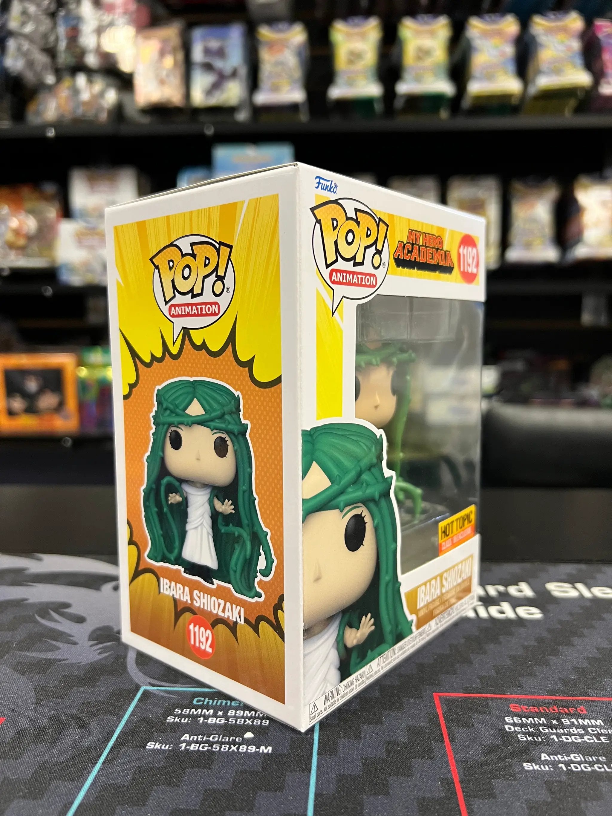 POP! Animation Ibara Shiozaki figure from My Hero Academia, detailed vinyl collectible with vibrant colors and dynamic pose.
