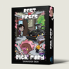 Rick Fury Deck RPG expansion box set by Imagining Games featuring colorful cards and game artwork for role-playing adventures.