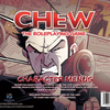 Image of CHEW: Character Menus RPG supplement by Imagining Games, showcasing detailed character sheets for role-playing games.