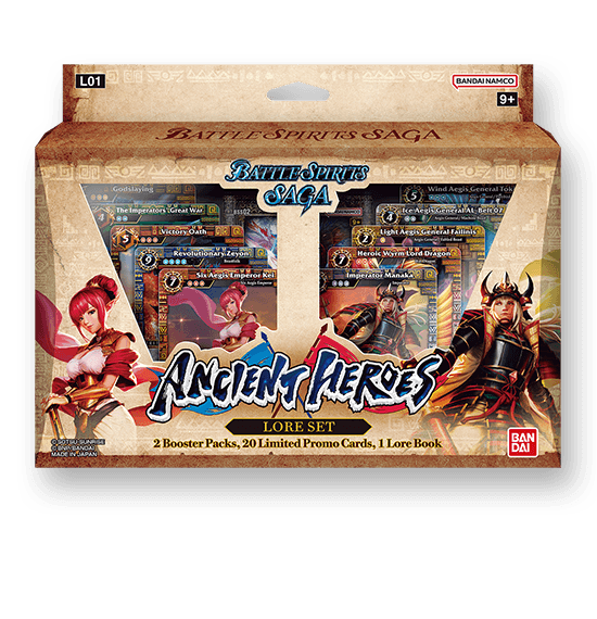 Battle Spirits Saga Lore Set 01[L01] ANCIENT HEROES by THE MIGHTY HOBBY SHOP