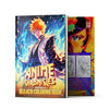 Anime Chronicles: Bankai Unleashed! Bleach coloring book volume 7 by Infinite Visibility, featuring detailed anime character illustrations.