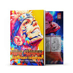 Jujutsu Kaisen coloring book Vol 12 by Infinite Visibility featuring 50 sorcerer pages from the anime series.