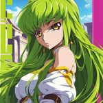 Digital product cover for C.C.: The Eternal Geass by Infinite Visibility, featuring artwork of C.C. with her signature eye power.