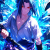 Digital product featuring Sasuke Uchiha's Sharingan from Infinite Visibility, showcasing his iconic eye in a dynamic pose.