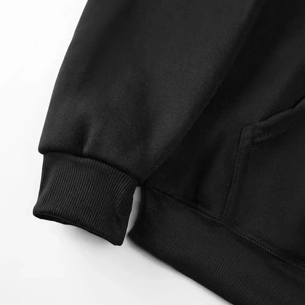 Oversized Y2K style zip-up hoodie featuring One Piece anime design from Infinite Visibility, casual streetwear fashion.