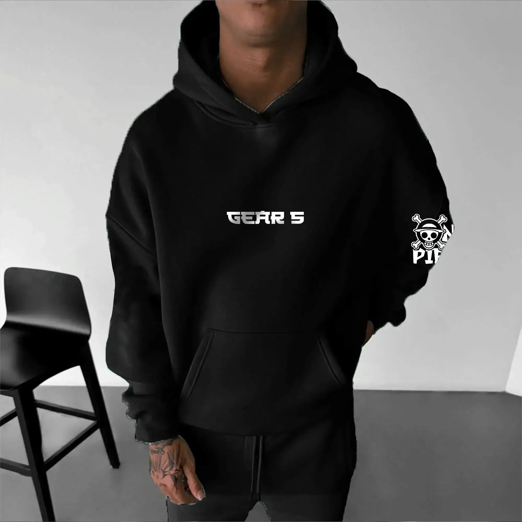 Infinite Visibility One Piece Hoodie 2025 casual cotton sweatshirt featuring a comfortable fit and stylish design.