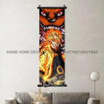 Naruto anime poster wall art hanging scroll from Infinite Visibility, featuring vibrant ninja character design for wall decor