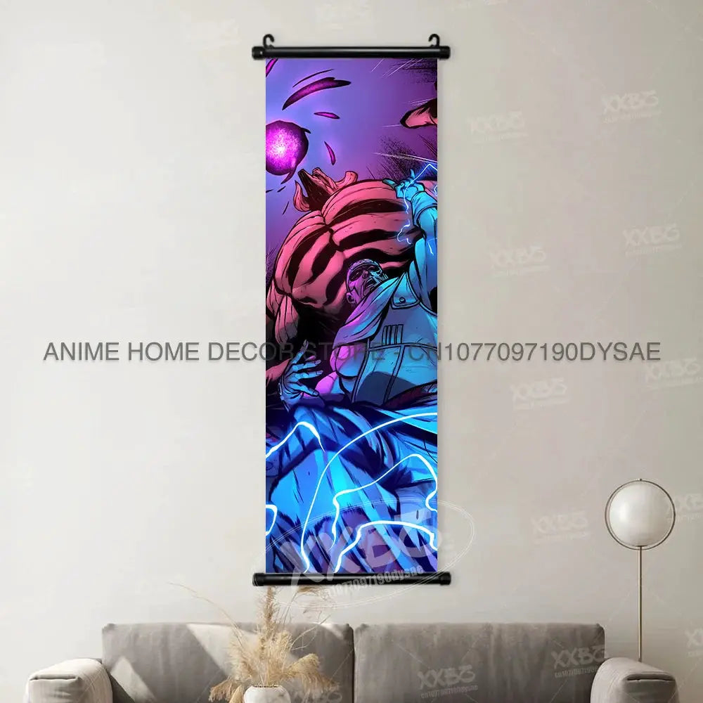Uzumaki Naruto posters featuring Sasuke and Madara wall art scroll, vibrant anime poster from Infinite Visibility.