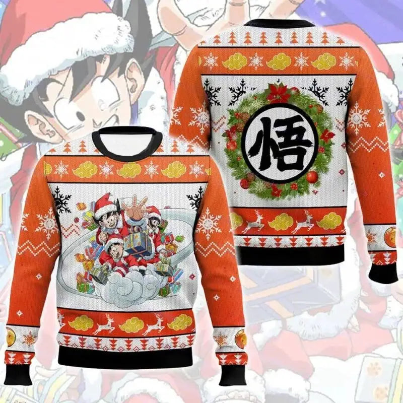 Oversized Dragon Ball Goku hoodie by Infinite Visibility featuring anime-inspired design and bold Goku graphics.