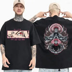 Ryomen Sukuna Jujutsu Kaisen T-shirt by Infinite Visibility featuring a loose cotton design and bold Sukuna graphic.