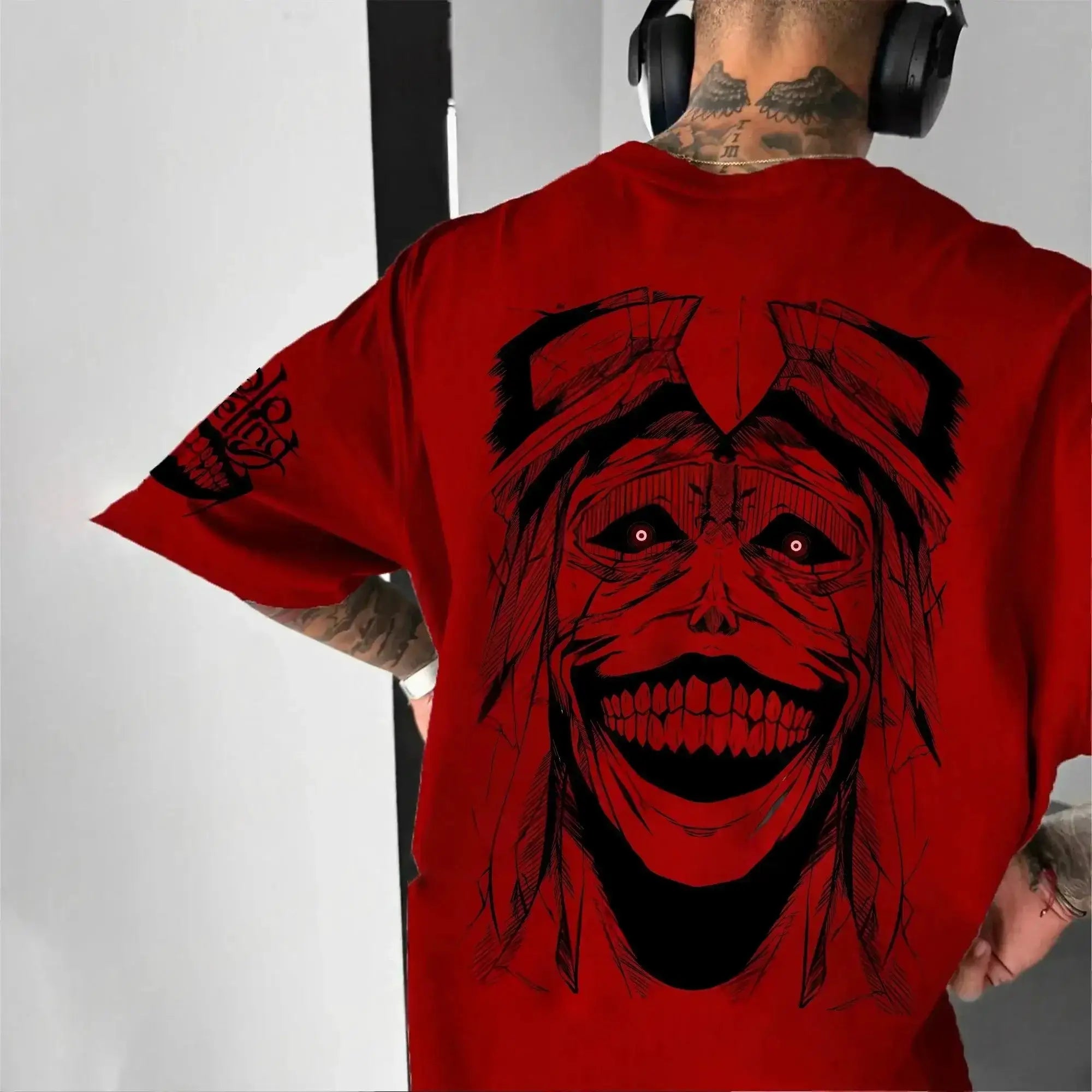 Infinite Visibility Solo Leveling authorized T-shirt featuring retro Y2K anime design on cotton top, casual and stylish.
