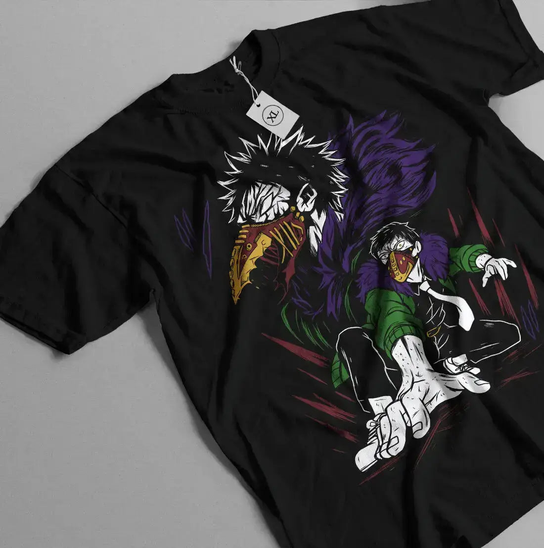 Overhaul Kai My Hero Academia kanji T-shirt by Infinite Visibility, featuring bold design and anime-inspired graphics.