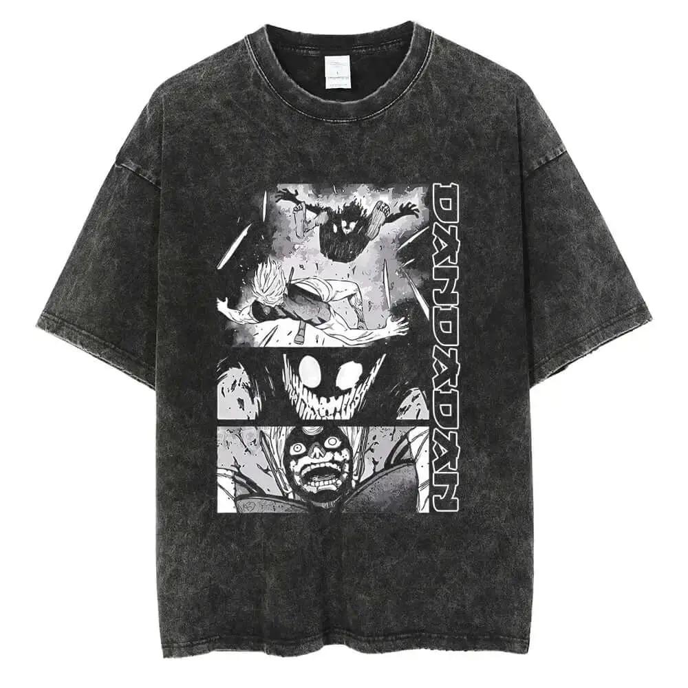 Vintage Dandadan Ken Takakura manga T-shirt by Infinite Visibility, featuring bold graphic print on soft fabric.