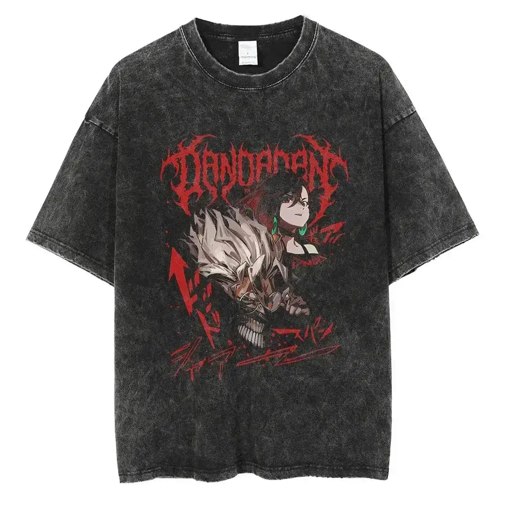 Vintage Dandadan Ken Takakura manga T-shirt by Infinite Visibility featuring printed graphic on soft fabric.