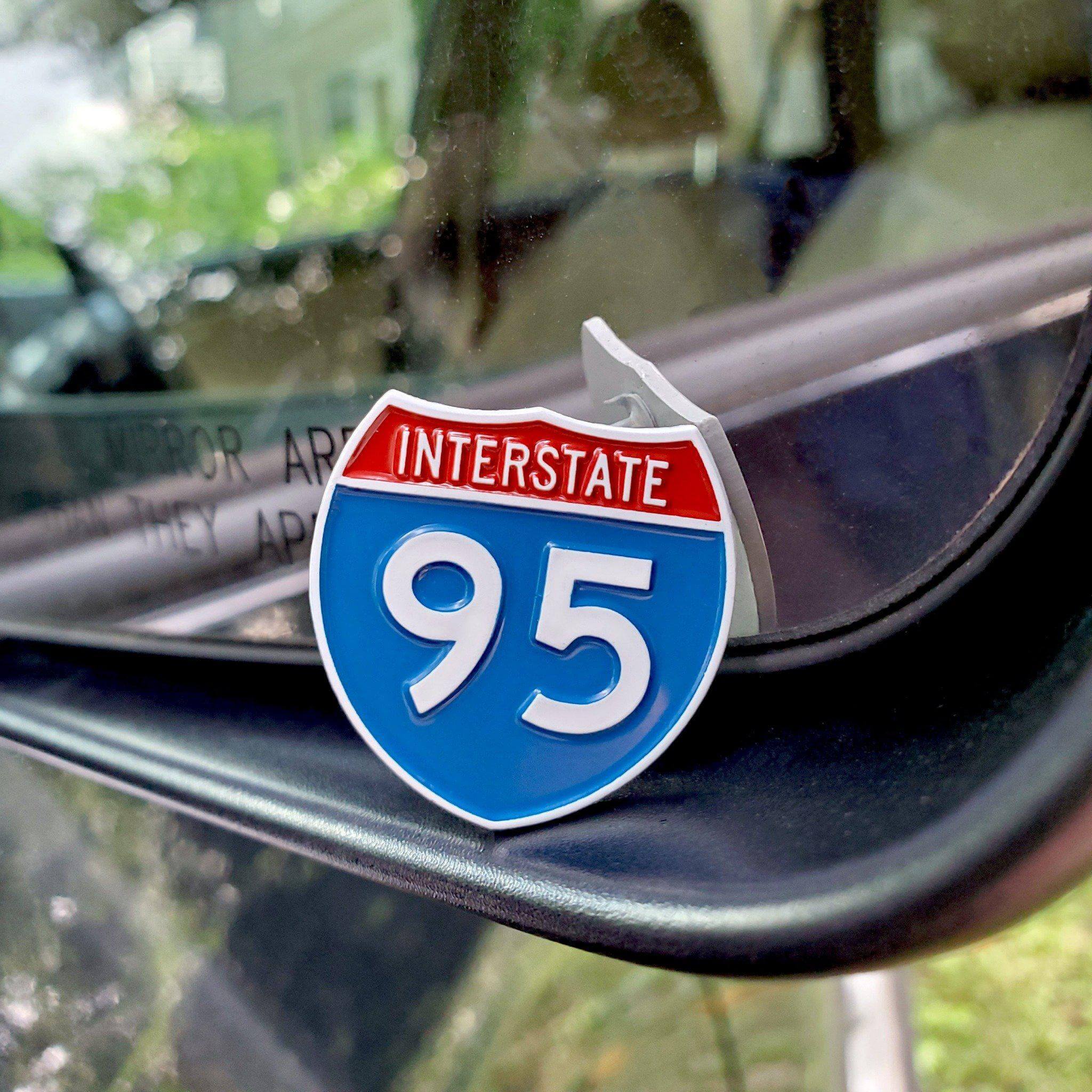 Interstate 95 Pin by Kolorspun