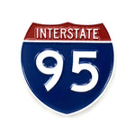 Interstate 95 Pin by Kolorspun