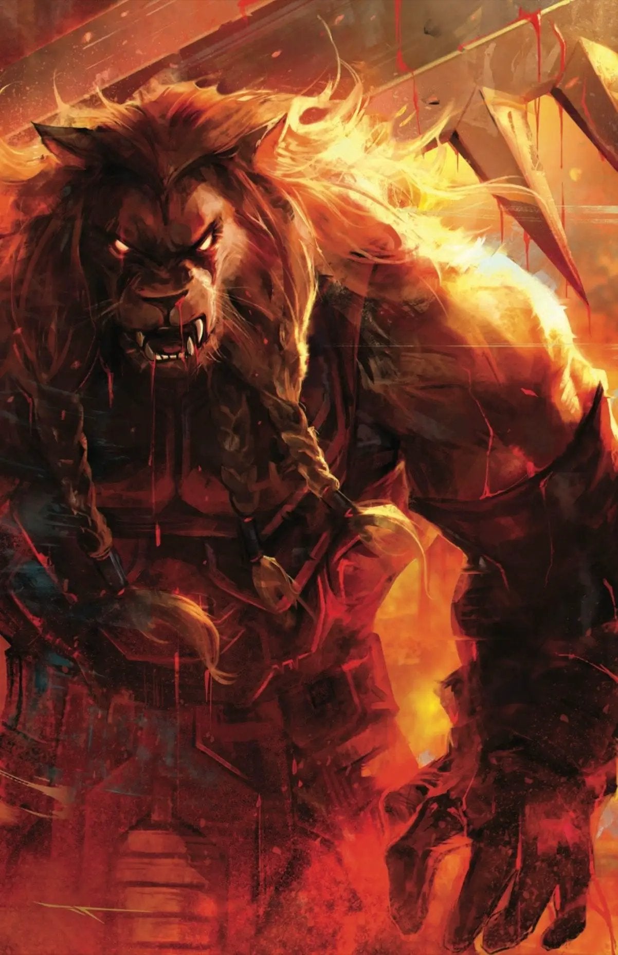 Invincible Universe Battle Beast #4 comic book by Jams Fortress Comics, featuring vibrant cover art and exclusive design.