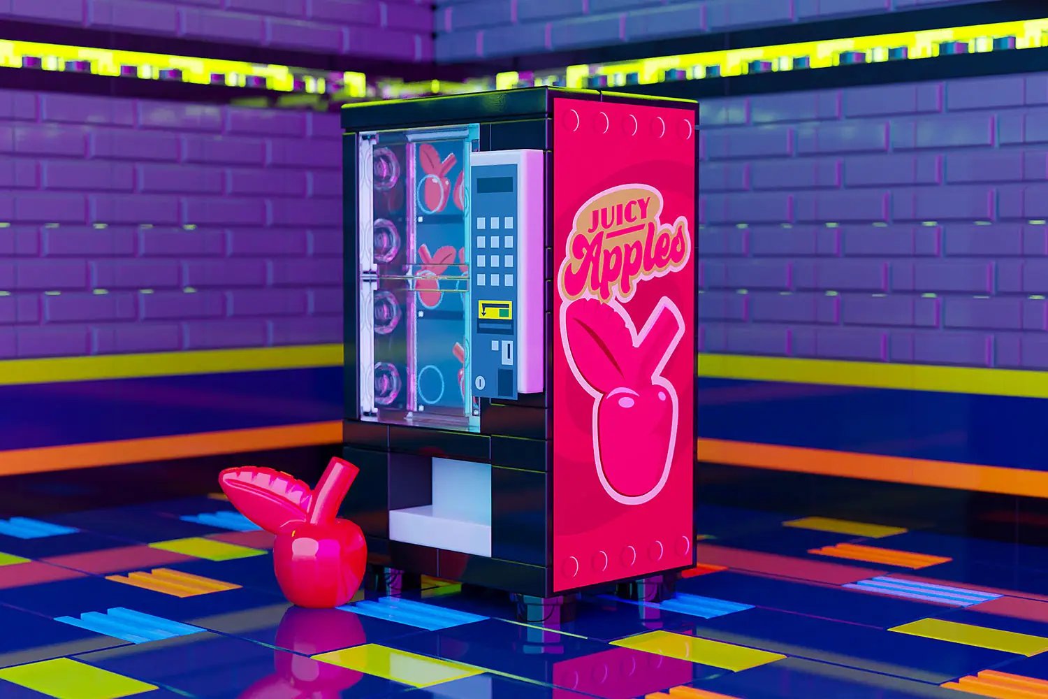 Juicy Apples - B3 Customs Fruit Vending Machine by B3 Customs