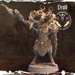 3D printed Chaos Beast Druids miniatures by Last Hope Miniatures from Monolith Arts, featuring detailed fantasy creature designs.