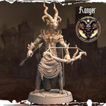 3D printed Chaos Beast Rangers miniatures by Last Hope Miniatures, featuring detailed monster and ranger figures from Monolith Arts.