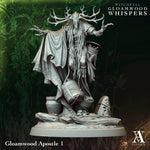 3D printed Gloamwood Apostles miniature by Last Hope Miniatures, designed for tabletop gaming, featuring detailed fantasy figures.