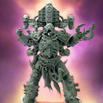 3D Printed Loudbois of Chaos miniature by 3DArtGuy for Last Hope Miniatures, detailed fantasy gaming figure on a base.
