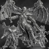 Set of five 3D printed Airborne Witch Squad miniatures by Last Hope Miniatures for DakkaDakka, detailed fantasy tabletop figures